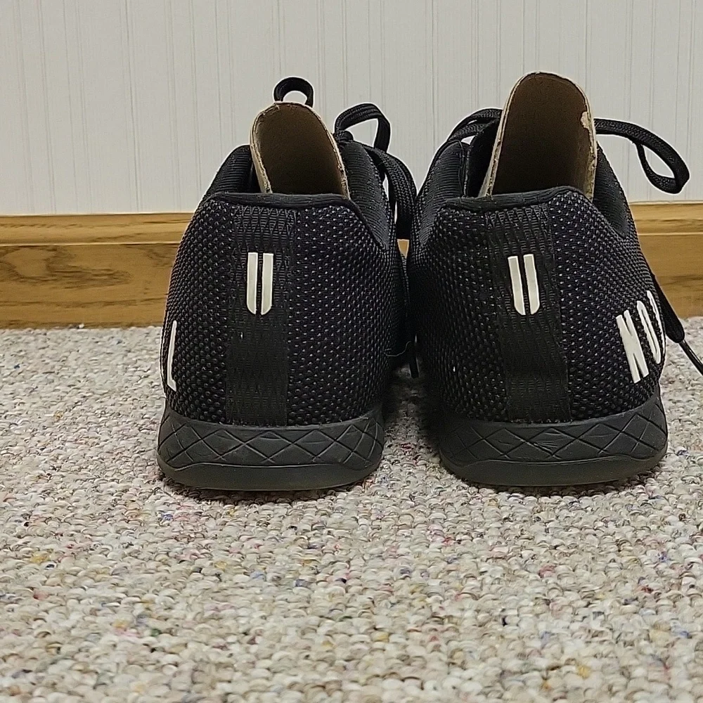 NOBULL Men's Tokyo Black & White Trainer Shoes, Sz M 12.5 W 14